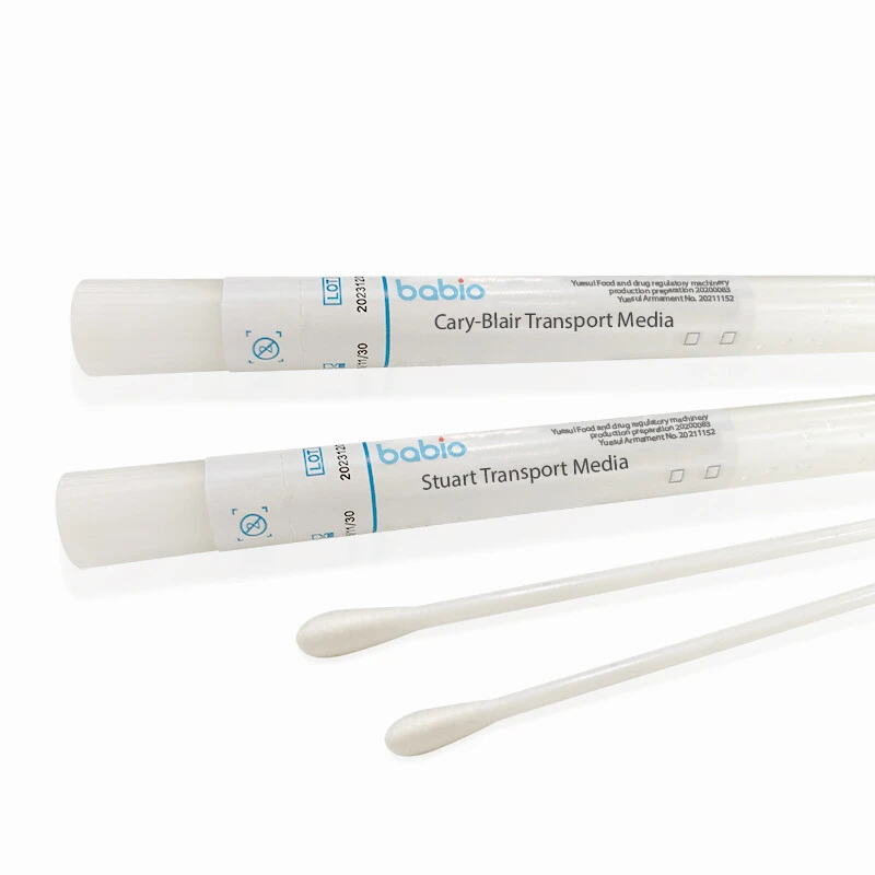 Îmbunătățirea diagnosticului clinic cu medii de transport ale lui Babio Amies, Stuart și Cary-Blair