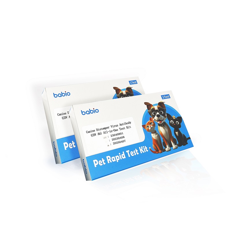Kit de testare a anticorpilor virusului bolii canine (CDV Ab).