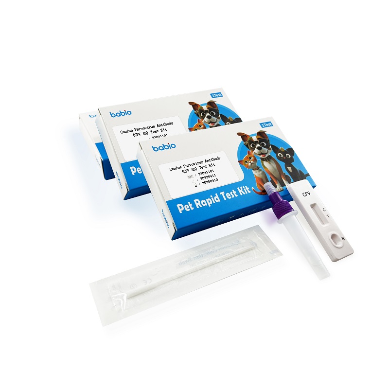 Kit de testare a anticorpilor antiparvovirus canin (CPV Ab).