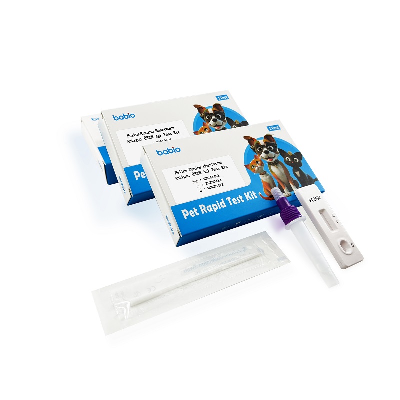 Kit de testare pentru antigenul dirofilarului felin/canin (FCHW Ag).